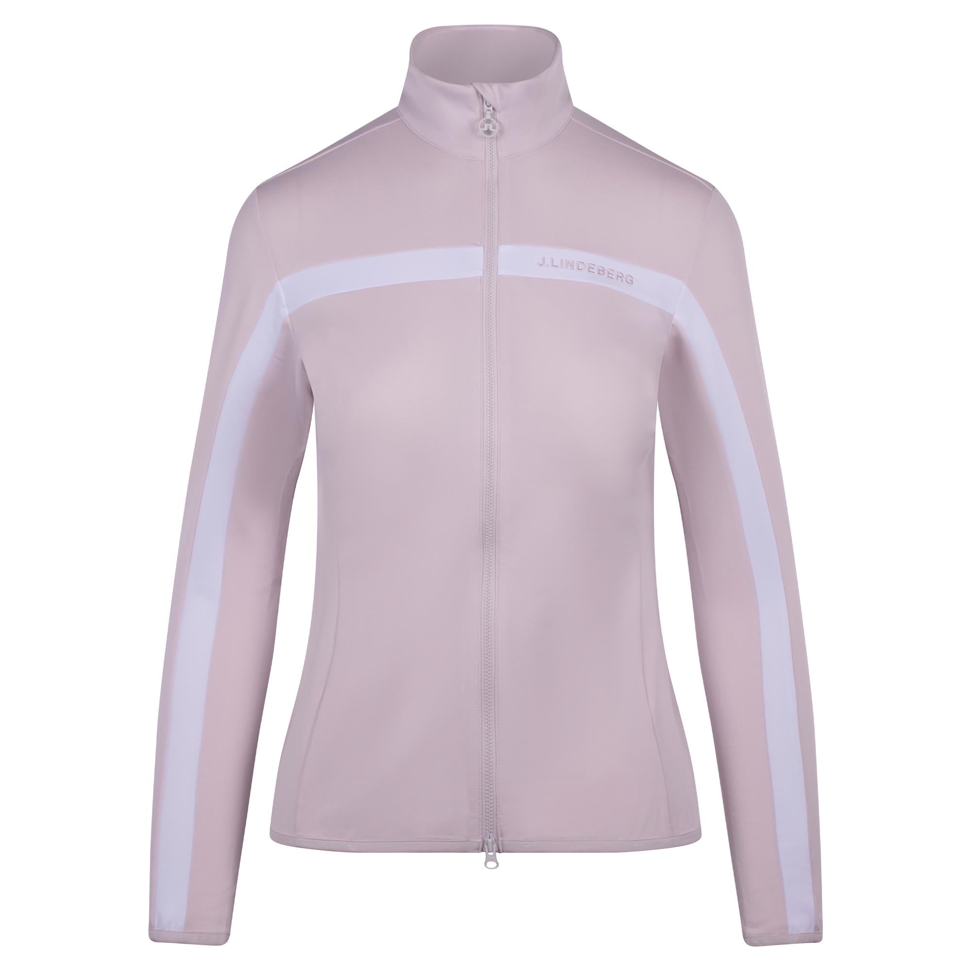 J Lindeberg Seasonal Janice Ladies Golf Mid Layer Grey Lilac